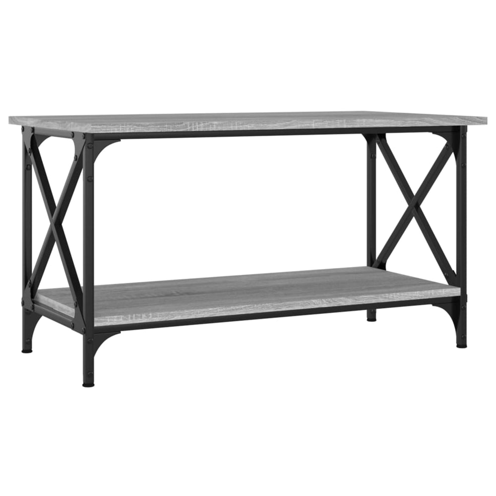 Couchtisch Grau Sonoma 80x45x45 cm