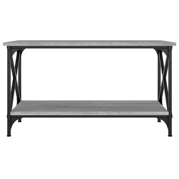Couchtisch Grau Sonoma 80x45x45 cm