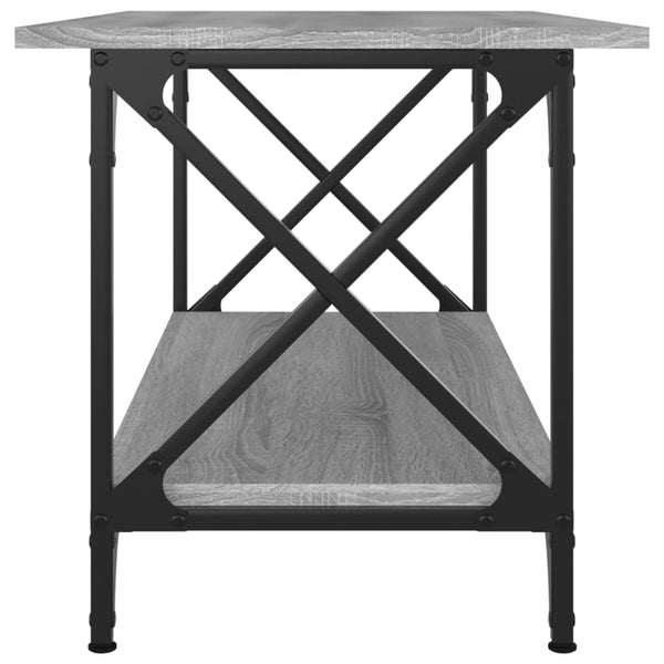 Couchtisch Grau Sonoma 80x45x45 cm