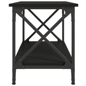 Schwarzer Beistelltisch 55x38x45 cm
