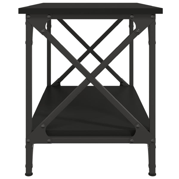 Schwarzer Beistelltisch 55x38x45 cm