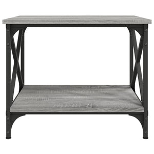 Grauer Beistelltisch Sonoma, 55 cm