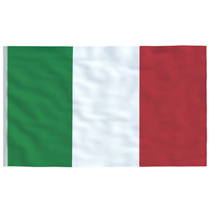 Flagge Italiens mit Mast 6,08 m Aluminium