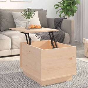 Couchtisch Kiefer Massivholz 40x50 cm