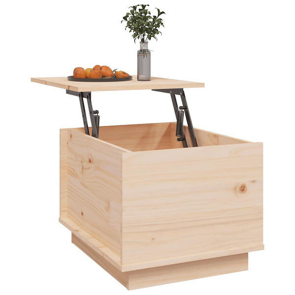 Couchtisch Kiefer Massivholz 40x50 cm