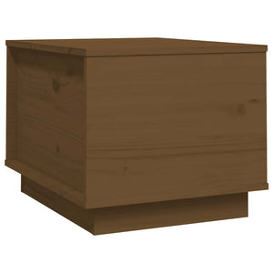 Couchtisch Honigbraun Kiefer Massivholz 40x50 cm
