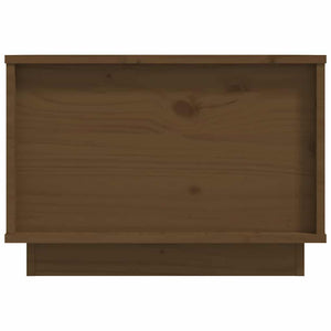 Couchtisch Honigbraun Kiefer Massivholz 40x50 cm