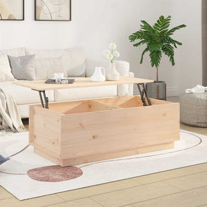 Couchtisch Kiefer Massivholz 100x50 cm