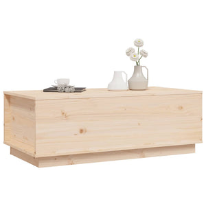 Couchtisch Kiefer Massivholz 100x50 cm