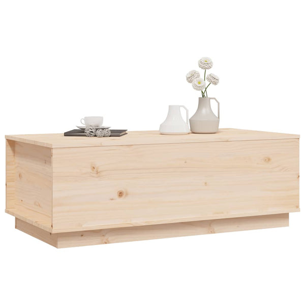 Couchtisch Kiefer Massivholz 100x50 cm