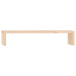 Monitorständer Kiefer Massivholz 50x27x10 cm