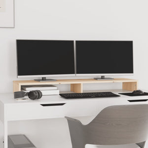 Monitorständer Kiefer Massivholz 100cm