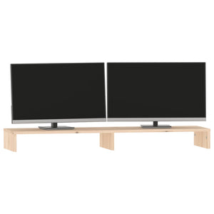 Monitorständer Kiefer Massivholz 100cm