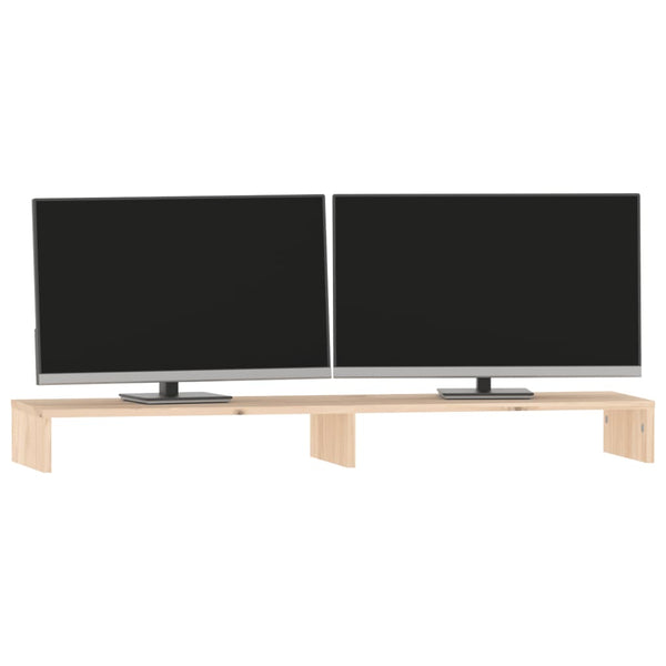 Monitorständer Kiefer Massivholz 100cm