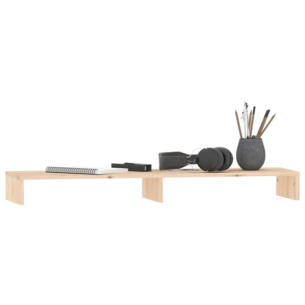 Monitorständer Kiefer Massivholz 100cm