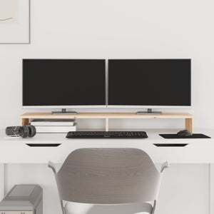 Monitorständer Kiefer Massivholz 100cm