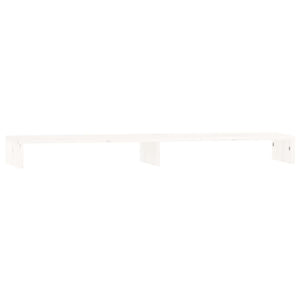 Monitorständer Weiß Kiefer 100cm