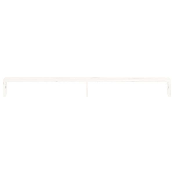 Monitorständer Weiß Kiefer 100cm