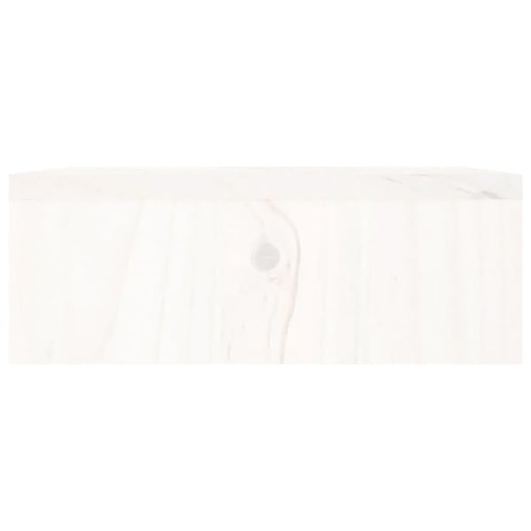 Monitorständer Weiß Kiefer 100cm