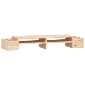 Monitorständer Kiefer Massivholz 100cm