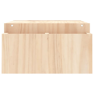 Monitorständer Kiefer Massivholz 100cm
