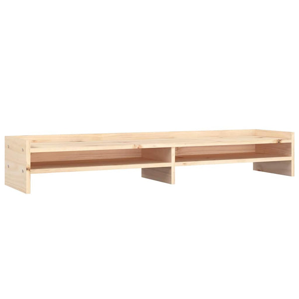 Monitorständer Kiefer Massivholz 100cm