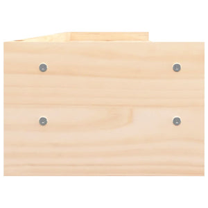 Monitorständer Kiefer Massivholz 100cm