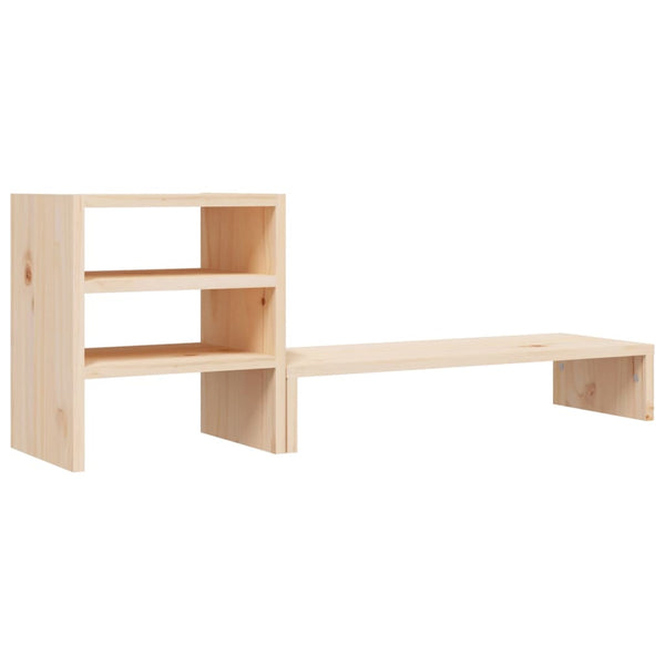 Monitorständer Kiefer Massivholz 81cm