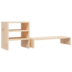 Monitorständer Kiefer Massivholz 81cm