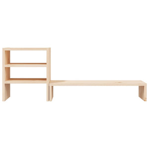 Monitorständer Kiefer Massivholz 81cm