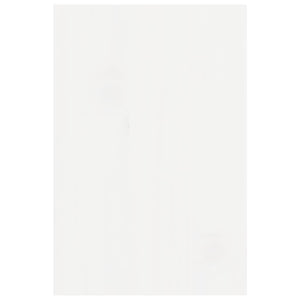 Monitorständer Weiß Kiefer Massivholz 81cm