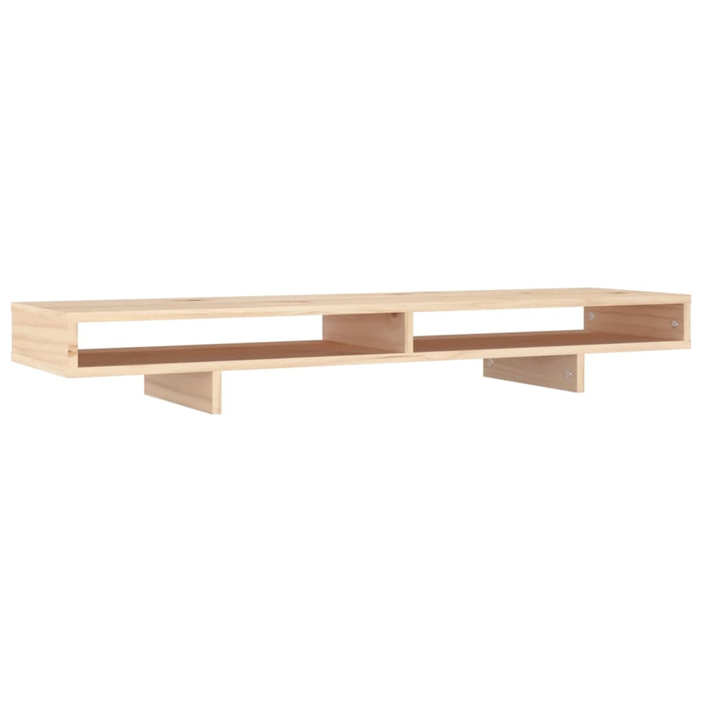 Monitorständer aus Kiefernholz 100 cm