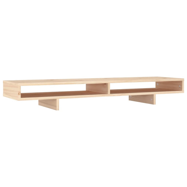Monitorständer aus Kiefernholz 100 cm
