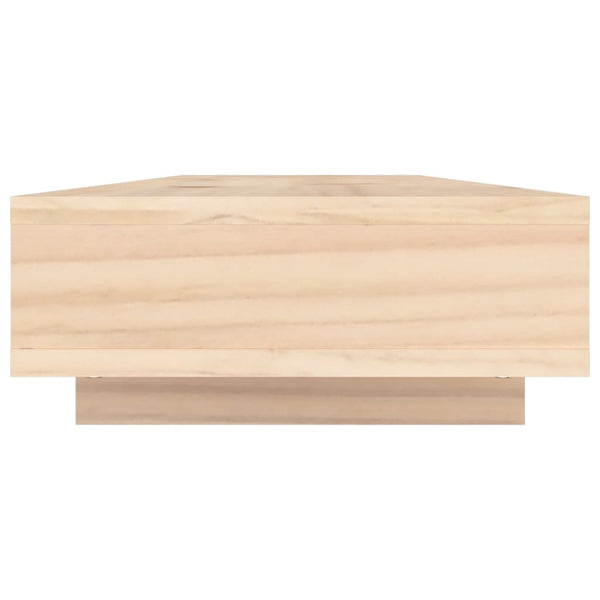 Monitorständer aus Kiefernholz 100 cm