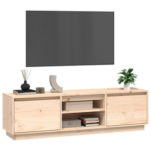 TV-Schrank Kiefer Massivholz 140 cm