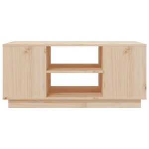 Couchtisch Kiefer Massivholz 90x49 cm
