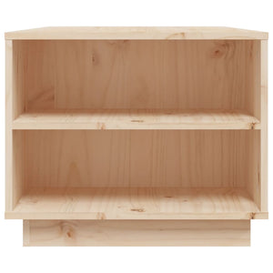 Couchtisch Kiefer Massivholz 90x49 cm