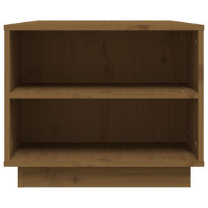 Couchtisch Honigbraun Kiefer Massivholz 90cm