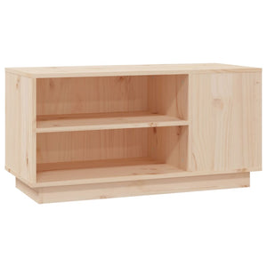 TV-Schrank Kiefer Massivholz 80 cm
