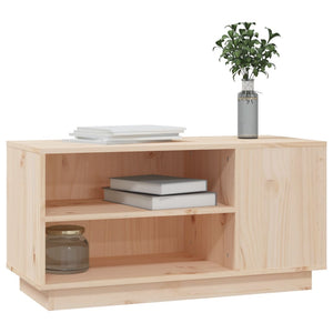 TV-Schrank Kiefer Massivholz 80 cm