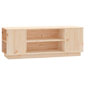 TV-Schrank Kiefer Massivholz 110 cm