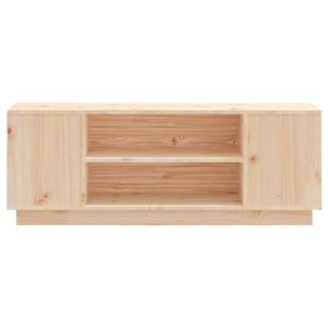 TV-Schrank Kiefer Massivholz 110 cm
