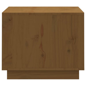 Honigbrauner Couchtisch Kiefer Massivholz 120 cm