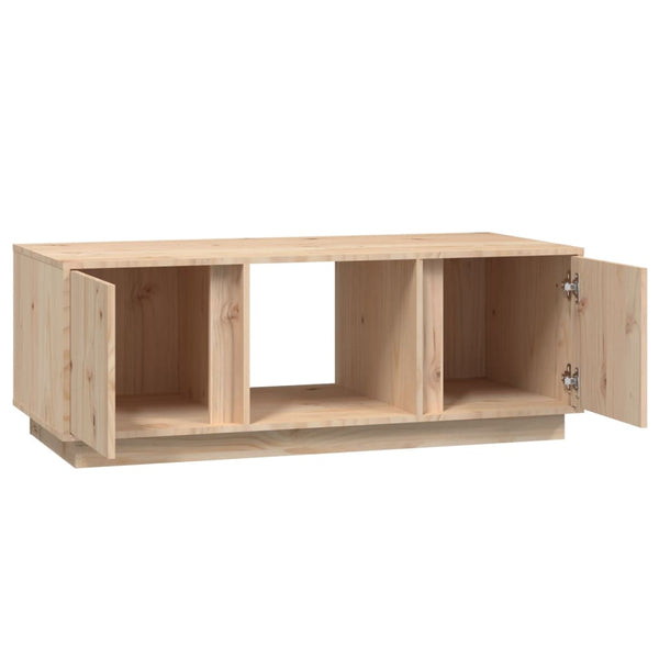 Couchtisch Kiefer Massivholz 110x50 cm