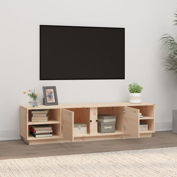 TV-Schrank Kiefer Massivholz 156 cm