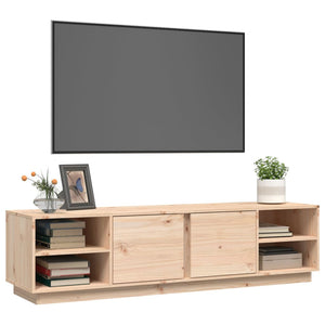 TV-Schrank Kiefer Massivholz 156 cm
