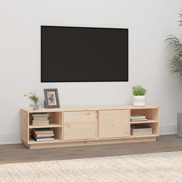 TV-Schrank Kiefer Massivholz 156 cm
