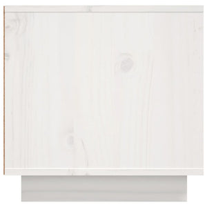 Weißer TV-Schrank 156 cm Kiefer Massivholz