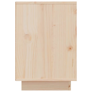 Nachttische 2er Set Kiefer Massivholz 50x34x50 cm