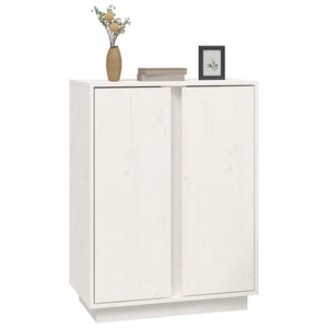Weißes Kiefer Sideboard 60x35x80cm